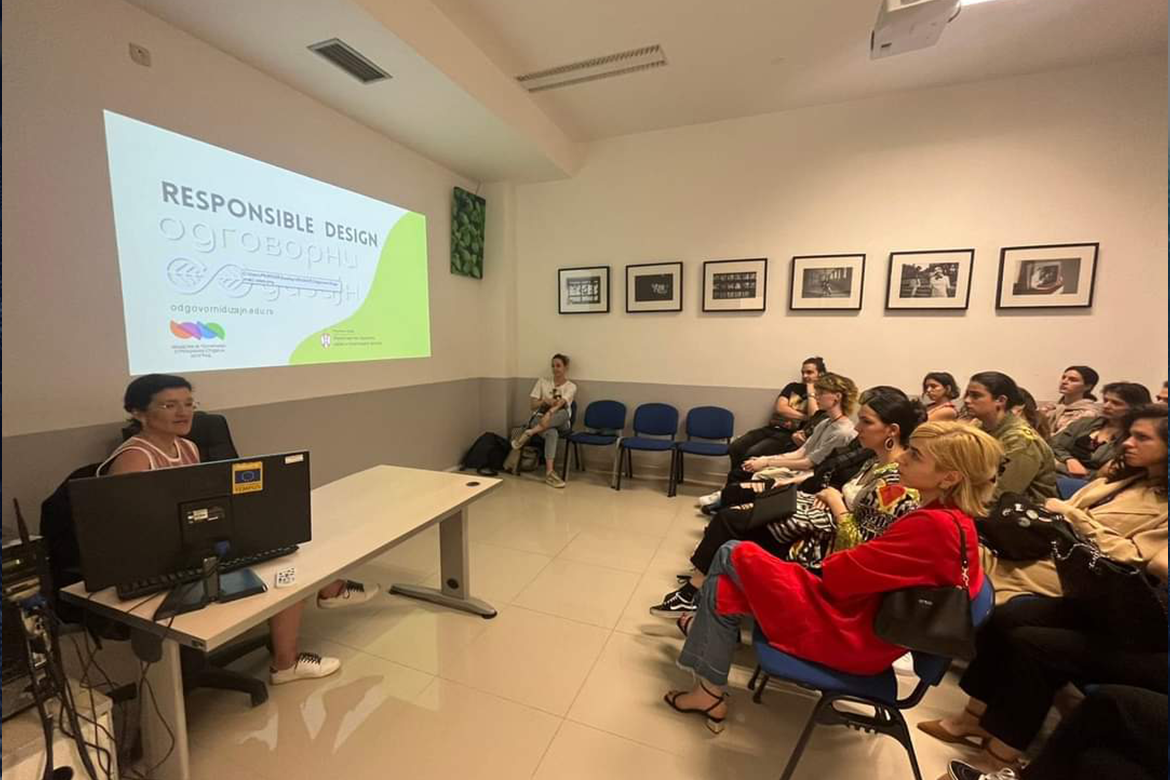 Profesorka dr um. Jelena Drobac u okviru Erasmus+ projekta Mobilnost nastavnika održala je predavanje na Fakultetu vizuelnih umjetnosti u Podgorici