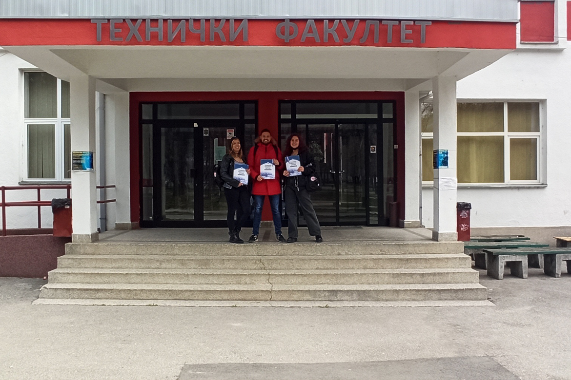 Studenti Akademije tehničkih strukovnih studija Beograd obavili su studentsku praksu u Severnoj Makedoniji u okviru Erasmus + projekta