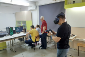 Održana je obuka nastavnika sa studijskog programa Bezbednost i zdravlje na radu za korišćenje specijalizovanog softvera za simulacije u virtuelnoj realnosti