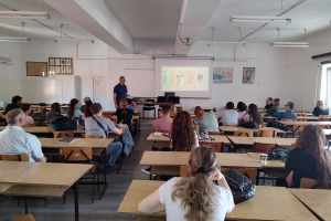 U okviru Erazmus+ projekta prof. Miliša Todorović je održao niz predavanja na Akademiji